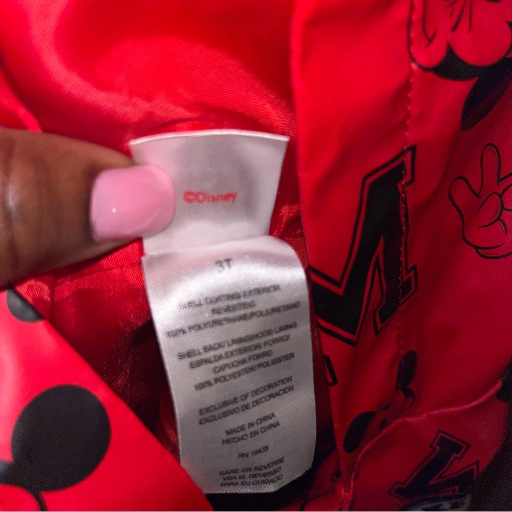 Mickey Mouse Rain Jacket - Picture 5 of 5